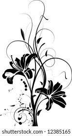 Floral abstraction for design