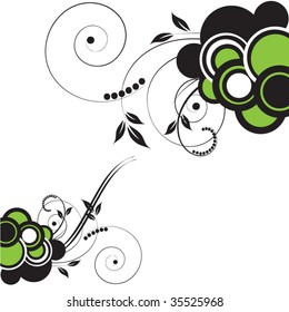Floral abstraction for design