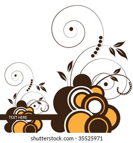 Floral abstraction for design
