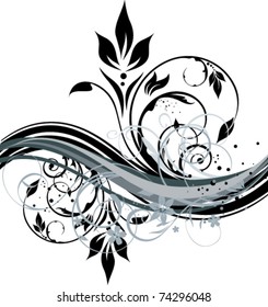 floral abstraction for design