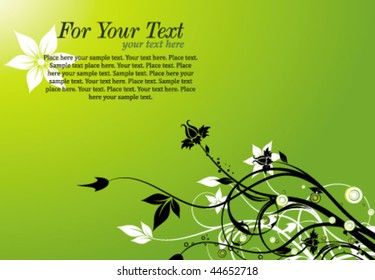 floral abstraction for your design