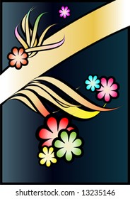 floral advert