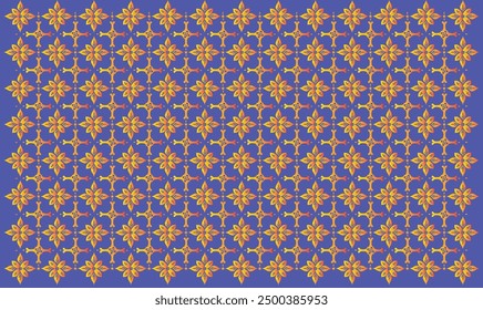 Floral allover Pattern EPS File