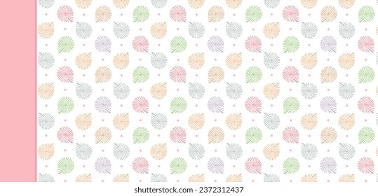 Floral Allover seamless pattern design for digital print and any type of print