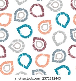 Floral Allover nahtloses Muster-Design für Digitaldruck und alle Druckarten