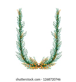 Floral Alphabet design