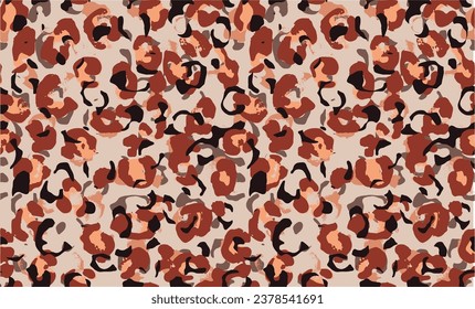 floral animal skin pattern, perfect for fabric and decoration