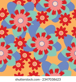 Floral, animals and plant patterns for backgrounds, wrapping paper, textiles, and print purposes.