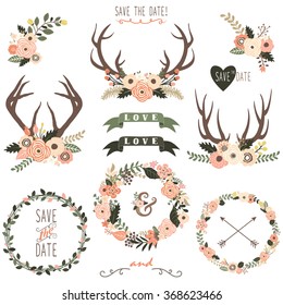 Floral Antlers Collection