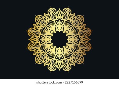 floral  arabesque fabric mandala care Premium Vector