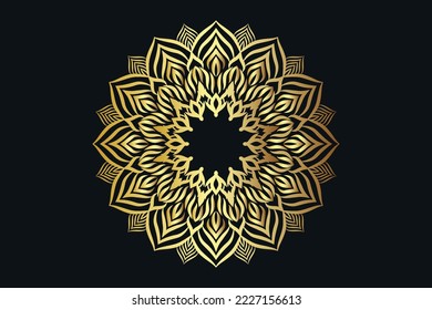 floral  arabesque fabric mandala care Premium Vector