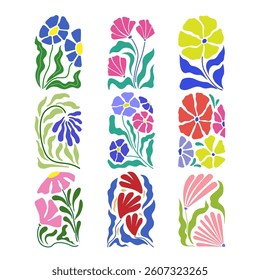 floral arch set cartoon. decor flowers, installation romantic, backdrop arrangement floral arch sign. isolated symbol vector illustration