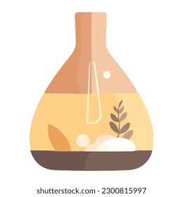 floral aroma diffuser icon isolated