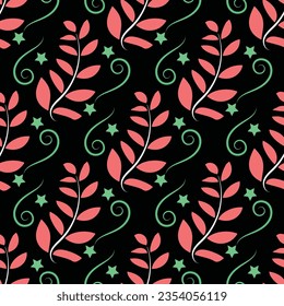 Floral arrangement seamless pattern Design.
