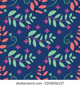 Floral arrangement seamless pattern Design.
