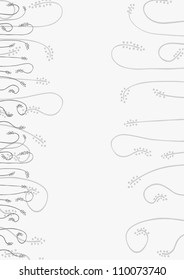 Floral art background