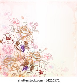 floral background eps 10