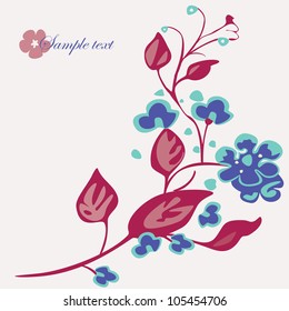 Floral background