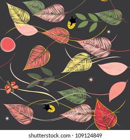 Floral background.