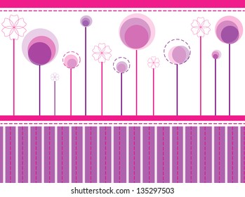 	 floral background