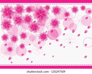 	 floral background