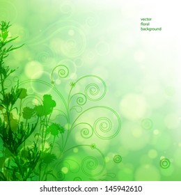 Fondo floral.