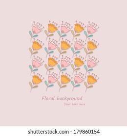 Floral background