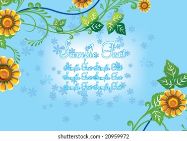 Floral background