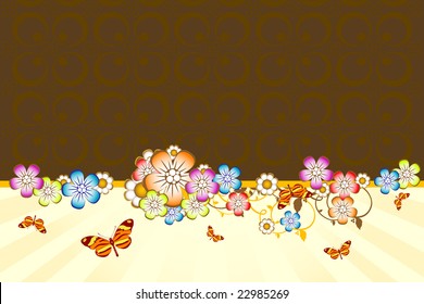 Fondo floral