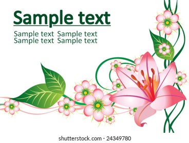 floral background