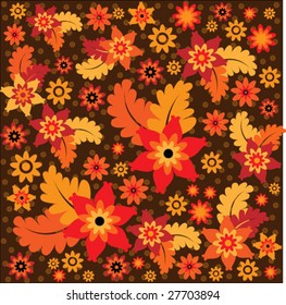  floral background.