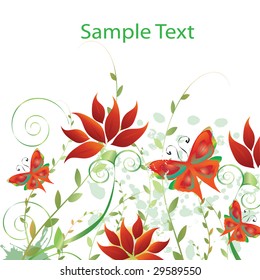 Floral background
