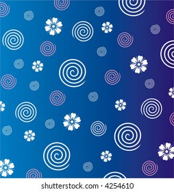 Floral background.