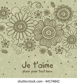 Floral background