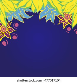 Floral background.