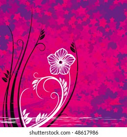  Fondo floral