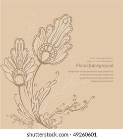 Floral background