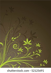 floraler Hintergrund