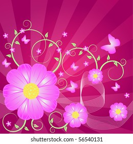 Floral background