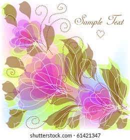 Floral background