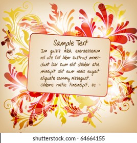 Floral background