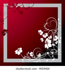 Floral background.