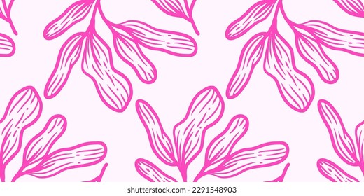 
floral background banner pattern seamless vector illustration