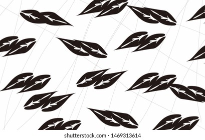 Floral Background, beautiful batik designs with floral motifs