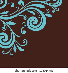 Floral background, beautiful pattern