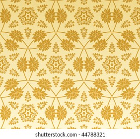   Fondo floral. Hermosa ilustración vectorial
