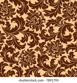 Floral background. Beautiful vector illustration.