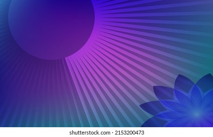 Floral background colors template with bright gradient light beautiful for shining themed poster, digital business banner, spa page cover and brochure, design packing cosmetic, label. EPS10 vector