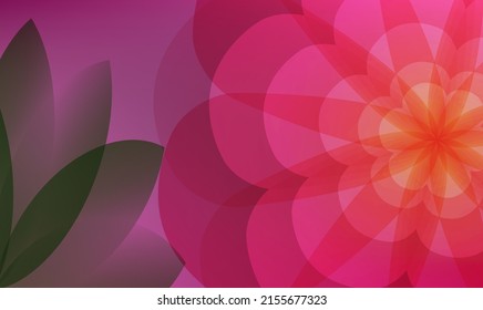 Plantilla de colores de fondo floral con luz de gradiente brillante hermosa para el afiche temático brillante, banner de negocios digital, portada y folleto de la página de spa, embalaje de diseño para cosméticos. Vector EPS10