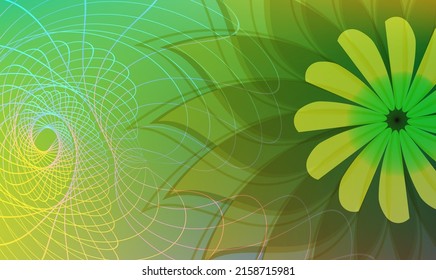 Floral background colors template with bright gradient light beautiful for shining themed poster, digital business banner, spa page cover and brochure, design packing for cosmetic. EPS10 vector